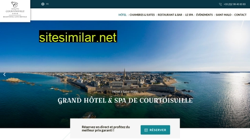 hotel-saint-malo-courtoisville.com alternative sites