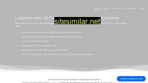 Hotel-webdesign similar sites