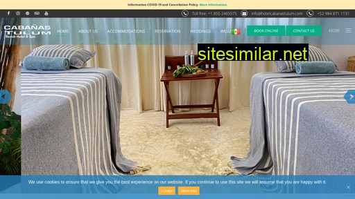 hotelcabanastulum.com alternative sites