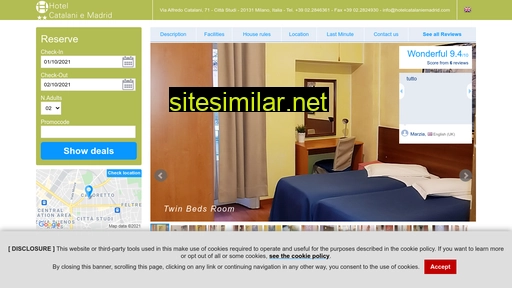 hotelcatalaniemadrid.com alternative sites