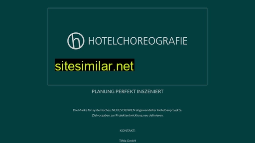 hotelchoreografie.com alternative sites