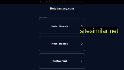 hotelfantasy.com alternative sites