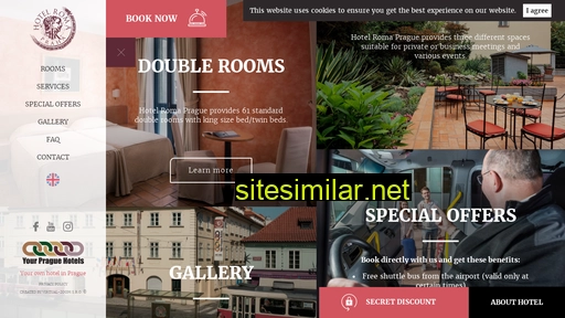 hotelromaprague.com alternative sites