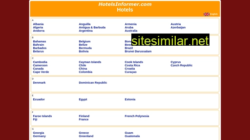 Hotelsinformer similar sites