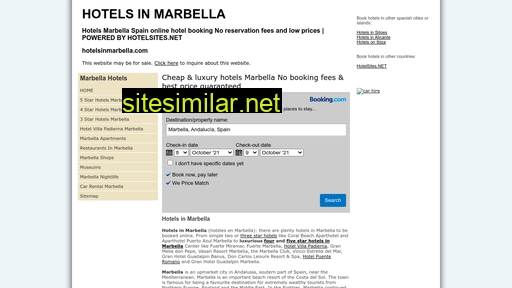 hotelsinmarbella.com alternative sites