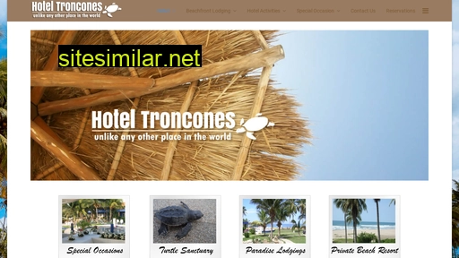 hoteltroncones.com alternative sites