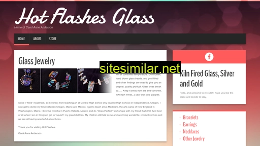 hotflashesglass.com alternative sites