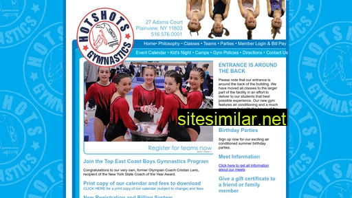 hotshotsgymnastics.com alternative sites