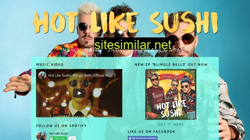 hotlikesushimusic.com alternative sites