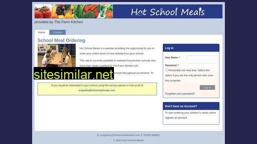 hotschoolmeals.com alternative sites