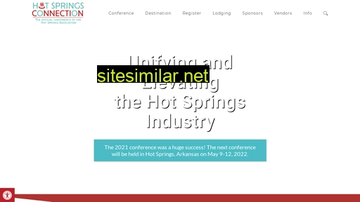 hotspringsconnection.com alternative sites