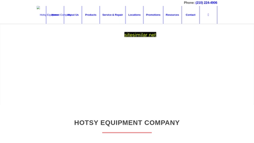 hotsyequipmentcompany.com alternative sites