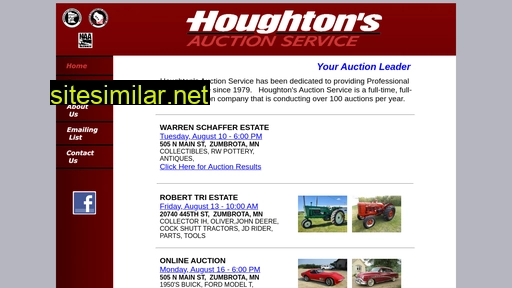 houghtonauctions.com alternative sites