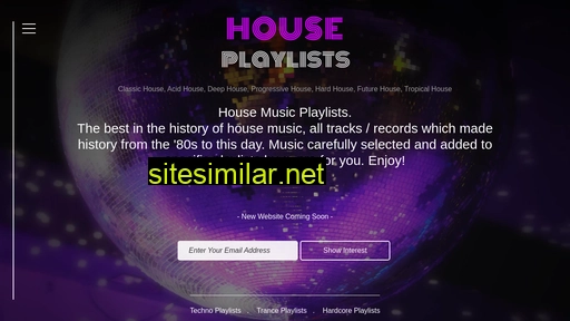 houseplaylists.com alternative sites