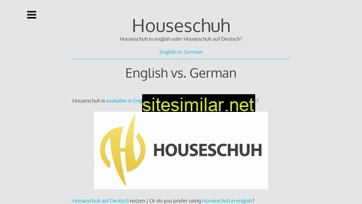 houseschuh.com alternative sites