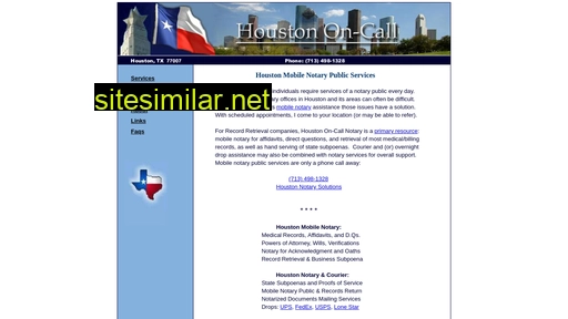 Houstonon-call similar sites