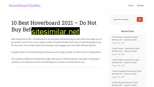 hoverboardguides.com alternative sites