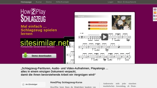 how2play-schlagzeug.com alternative sites
