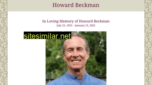 howardbeckman.com alternative sites