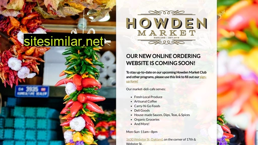 howdenmarket.com alternative sites