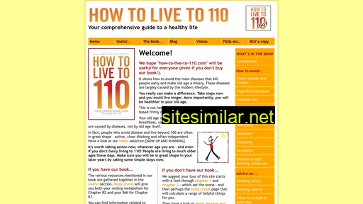 How-to-live-to-110 similar sites