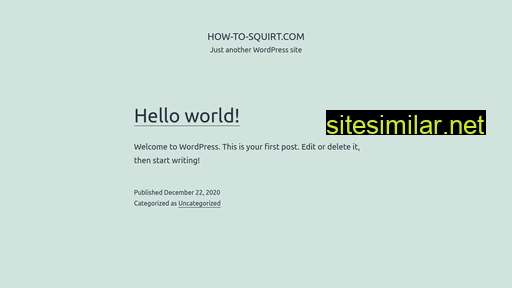 how-to-squirt.com alternative sites