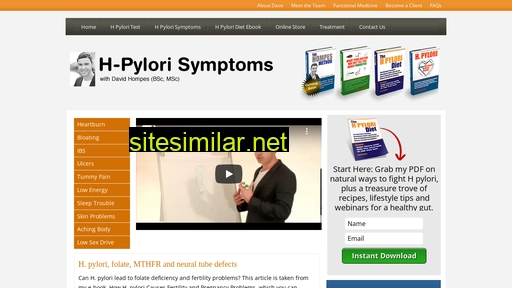 H-pylori-symptoms similar sites