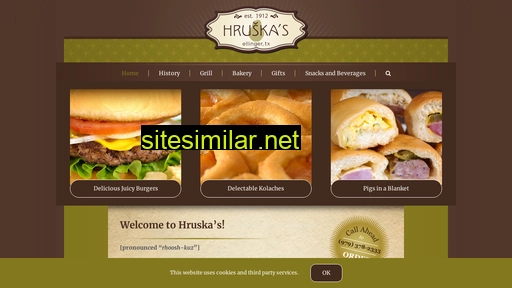 hruskas-bakery.com alternative sites