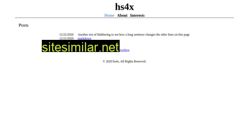 hs4x.com alternative sites
