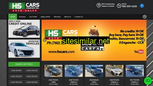 hscars.com alternative sites