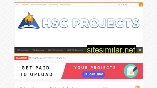 Hscprojects similar sites