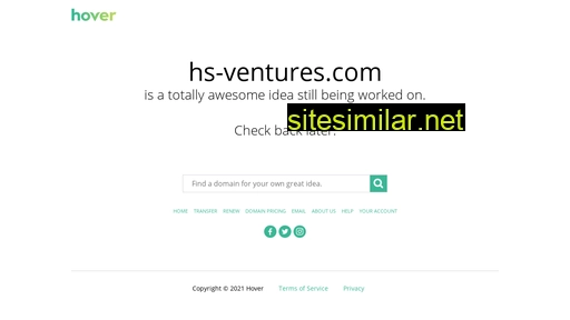 hs-ventures.com alternative sites