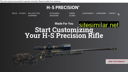 hsprecision.com alternative sites