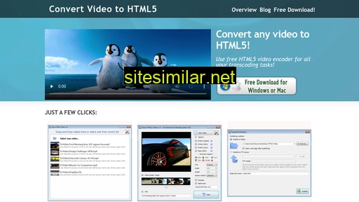html5videoformatconverter.com alternative sites
