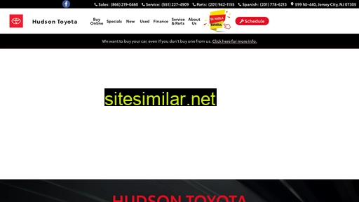 hudsontoyota.com alternative sites