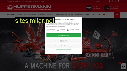 hueffermann.com alternative sites