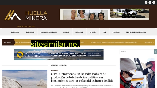 huellaminera.com alternative sites
