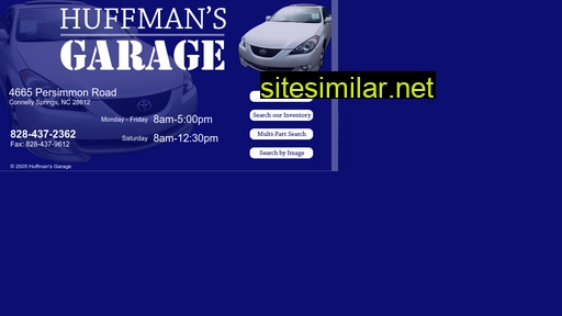 huffmansgarage.com alternative sites
