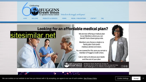 hugginscu.com alternative sites