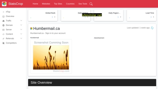 humbermail.ca.statscrop.com alternative sites