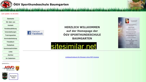 hundeschule-baumgarten.com alternative sites