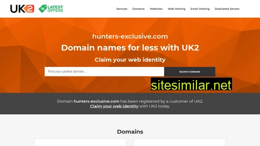 hunters-exclusive.com alternative sites