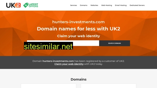 Hunters-investments similar sites