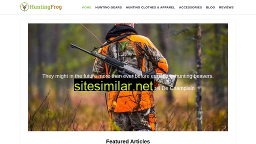 huntingfrog.com alternative sites
