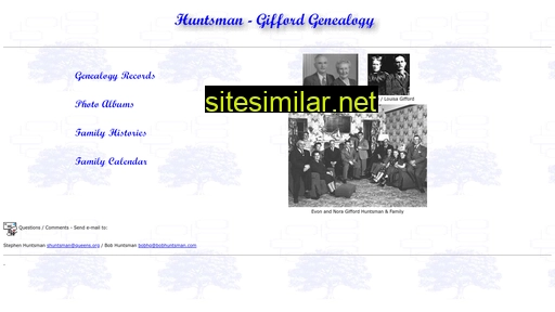 huntsman-gifford.com alternative sites