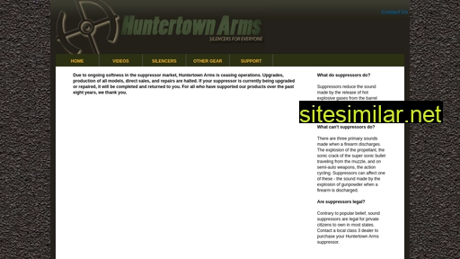 huntertownarms.com alternative sites