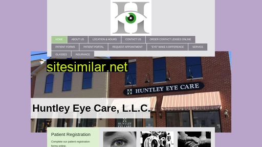 Huntley-eyecare similar sites