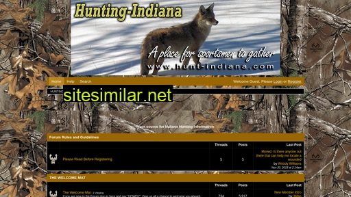 hunt-indiana.com alternative sites