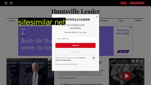 huntsvilleleader.com alternative sites