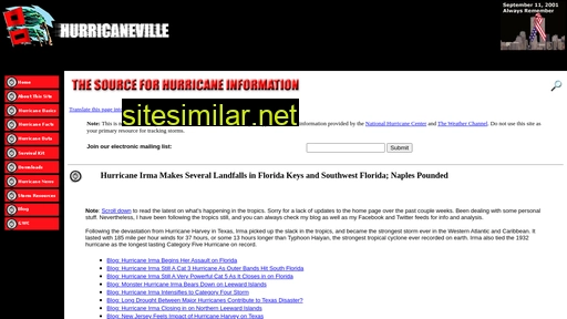 hurricaneville.com alternative sites